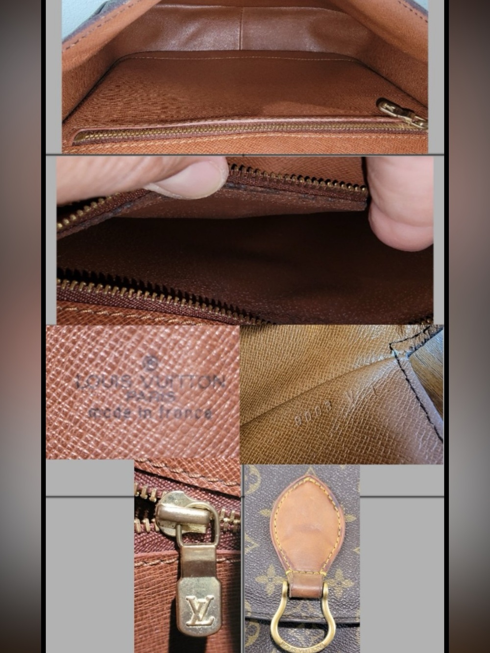 •LOUIS VUITTON• vintage monogram St. Cloud GM sling bag - Picture 12 of 14